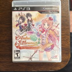PS3 Atelier Meruru The Apprentice Of Arkland