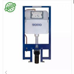 Toto WT172M DuoFit In-Wall Toilet Tank with Dual-Max Dual-Flush 1.28 and 0.9 GPF System with Copper Supply