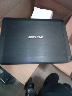 Alpine amp 1200 w 4 channel 4 * 50