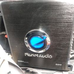 Planet Audio Amplifier 
