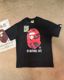 Black BAPE Graphic T-Shirt - Size Medium