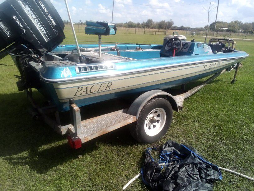 Bass Boat Has 135 Mercury I Have The Title