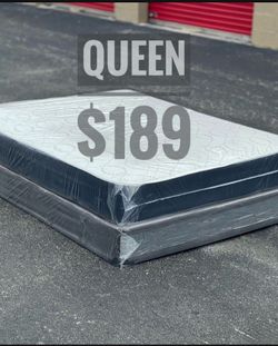 Queen Mattress Set – Medium – Brand New – Delivery Available 🚚