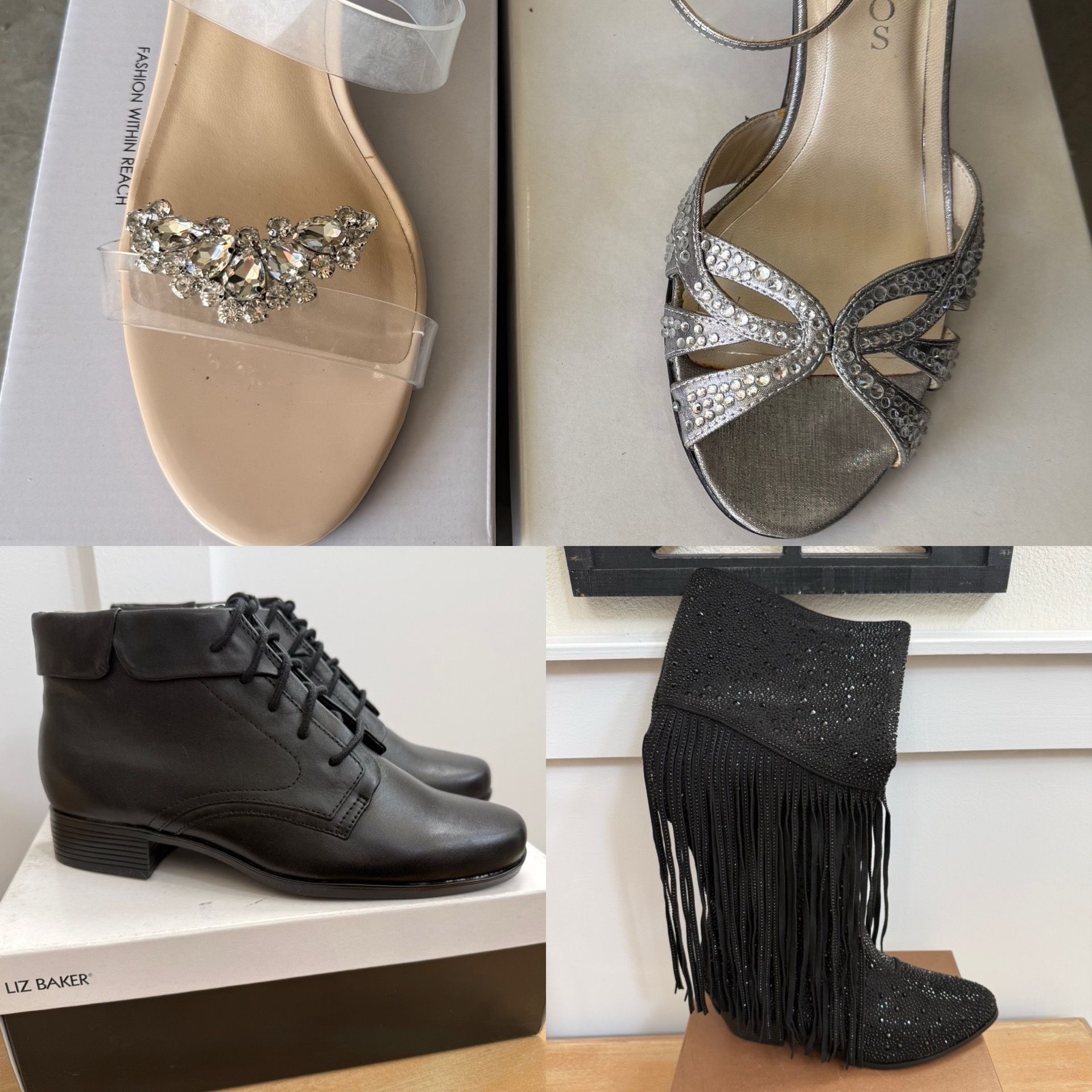 Womens size 7 shoe lot