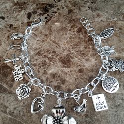new adjustable adult charms bracelet 