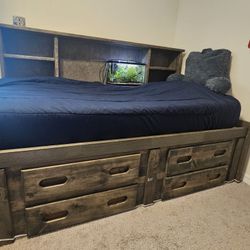 Twin Bed With Dresser Drawers