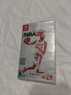 NBA 2K21 NINTENDO SWITCH DAMIAN LILLARD COVER