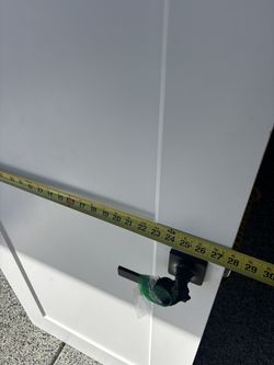 Interior white door