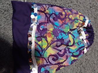 Purple decorative bag