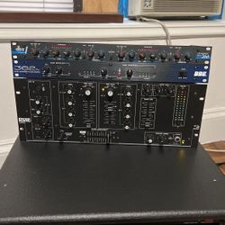 Mixer Rane Mp22z,  Bbe 362,  And Dbx 266 Gate Compressor Like New Condition 