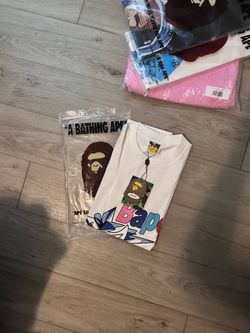 BAPE x Louis De Guzman Sta Tee White