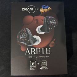 Linsoul ZiiGaat X Fresh Reviews Arete in Ear Monitor, 1DD+4BA Hybrid IEM Black