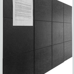Black- Felt Wall Tiles