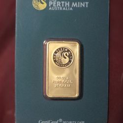 Pure 99.99% Gold Bullion Bar