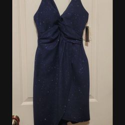 New Navy Blue Dress Size 7