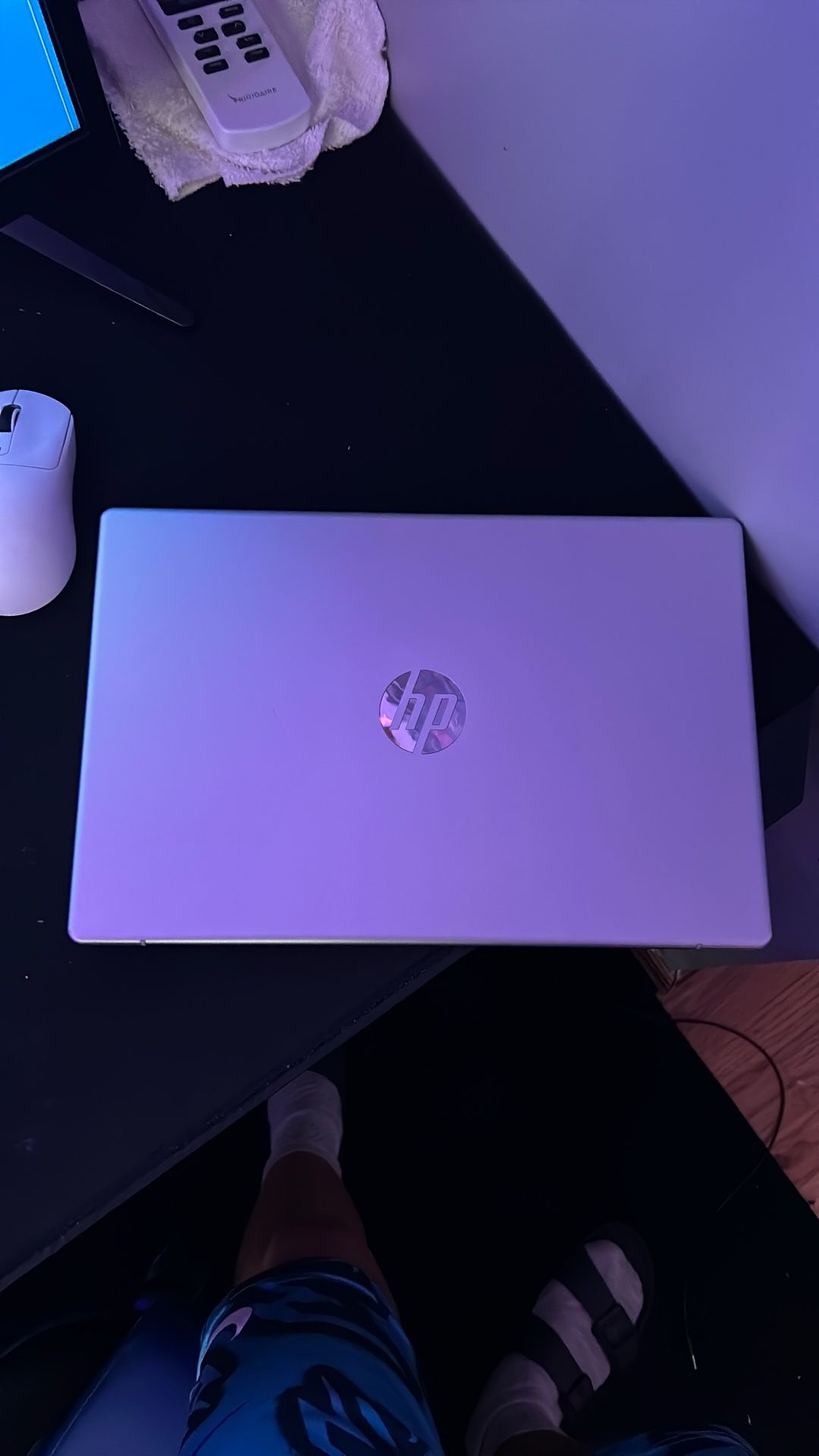 HP laptop With Charger Light Use In Good Condition It’s From 2024