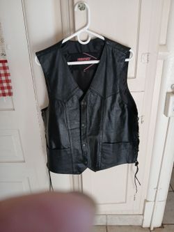Highway Hawks leather vest
