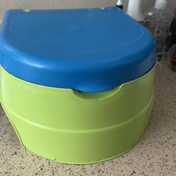 Asiento y entrenador de baño para niños