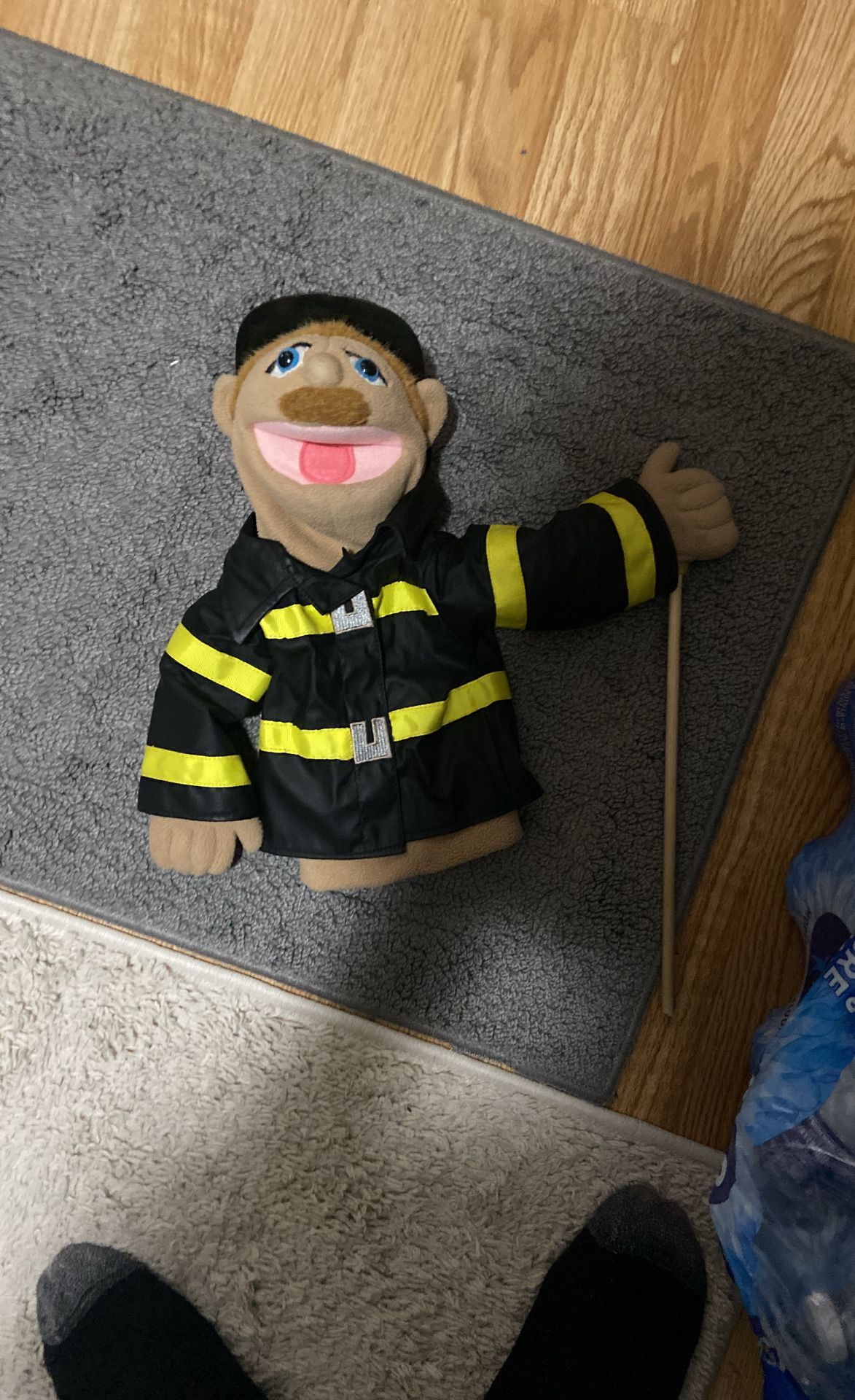 Firefighter Puppet