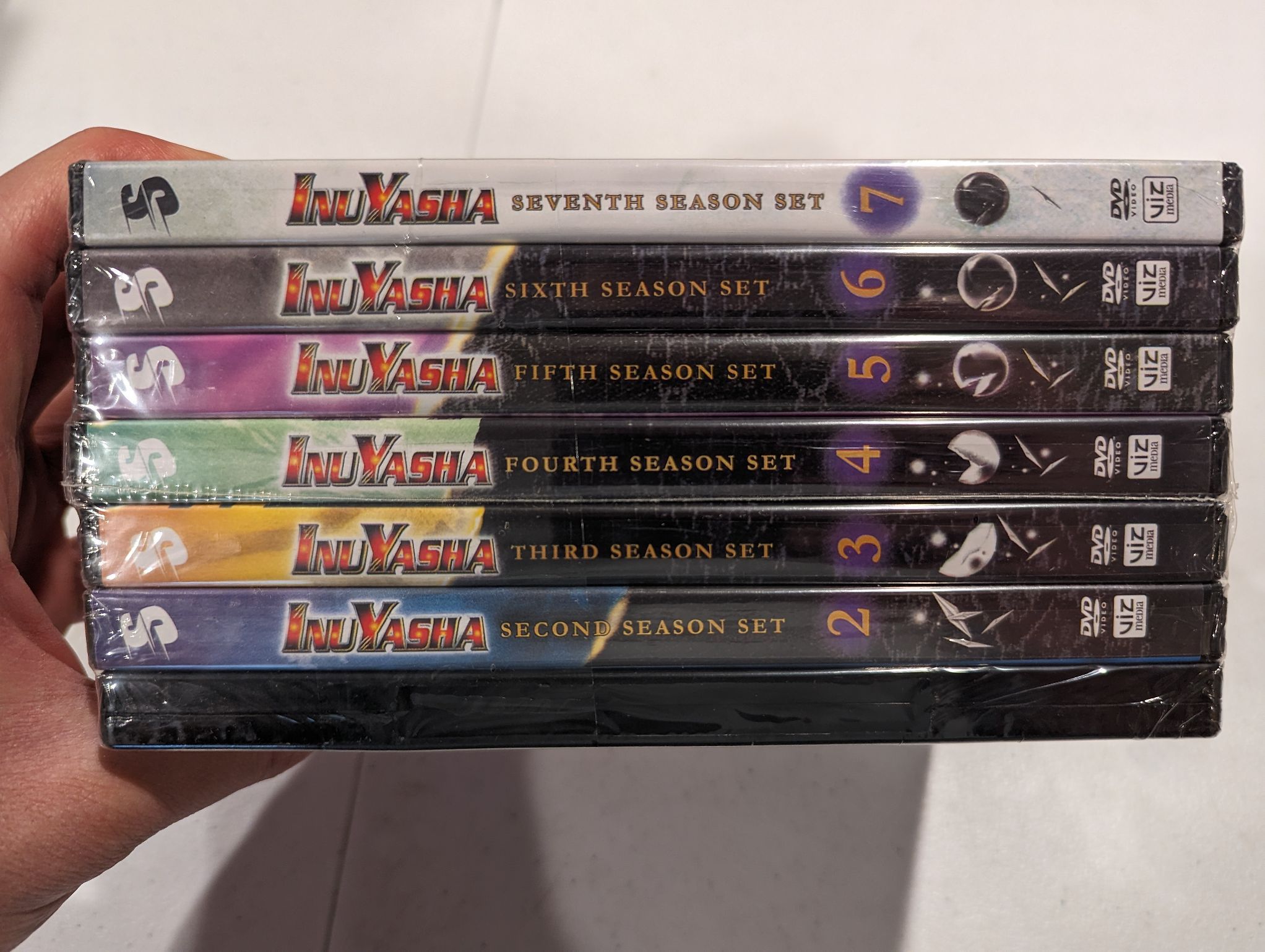 Inuyasha Complete Series Season 1-7 Brand New Sealed DVD