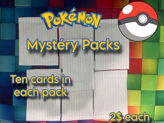 Pokemon card Mystery pack