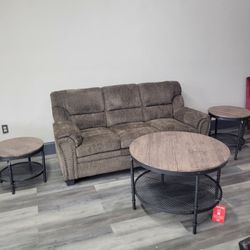 Sofa Set Tables Not Included 
