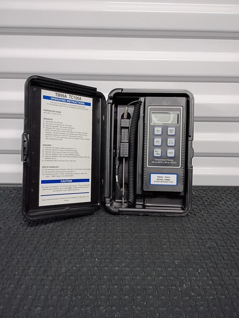 Electro-Therm Digital Thermometer TC100A