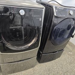 Lg Washer And Dryer Set Electric 