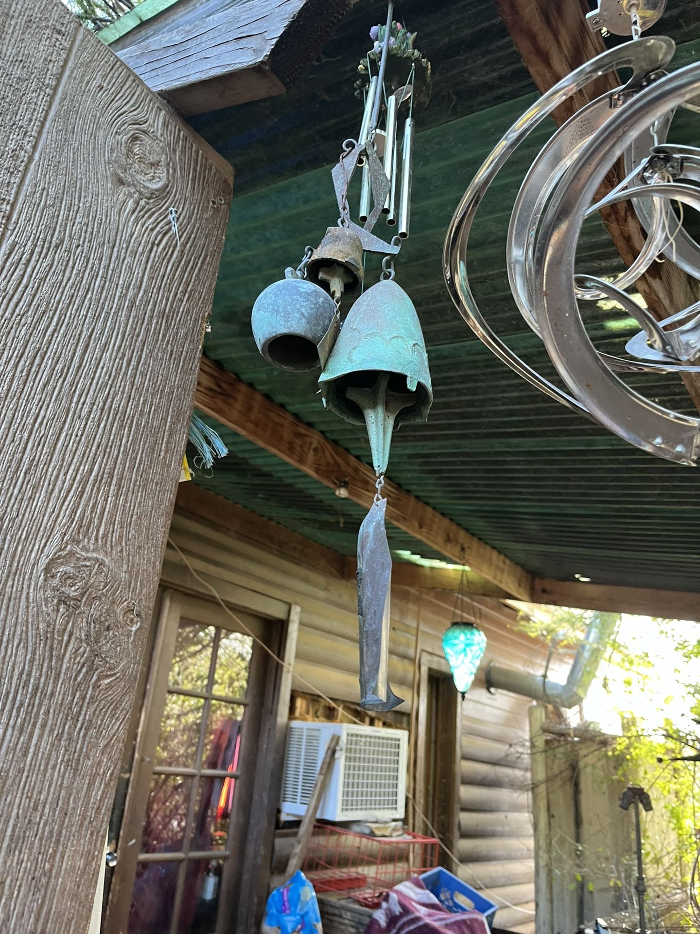 Wind Chime FLW Bronze 