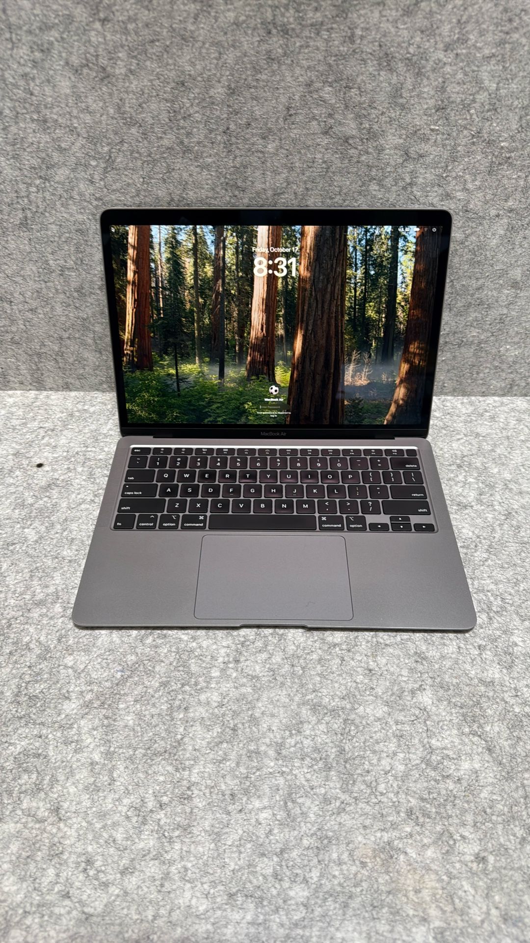 2020 MacBook Air Retina 13” i5 8GB Memory 256 SSD OS Sequoia