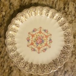 22 kt gold fine china NASCO