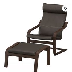 IKEA Leather arm chair