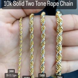 10k Real Gold Chains