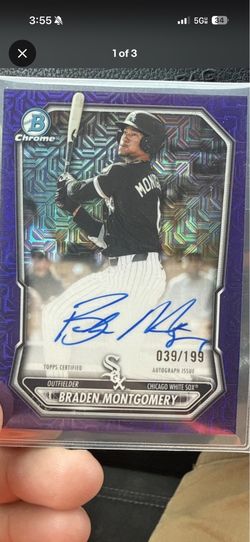Braden Montgomery 2025 bowman auto /199
