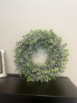 Decor, green flowers brand new