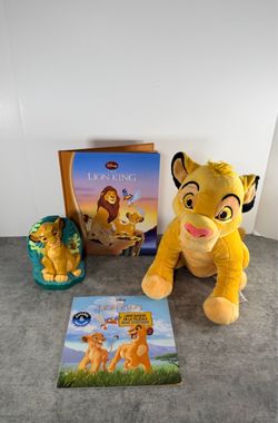 Disney Lion King Bundle – Plush, Books & Figurine