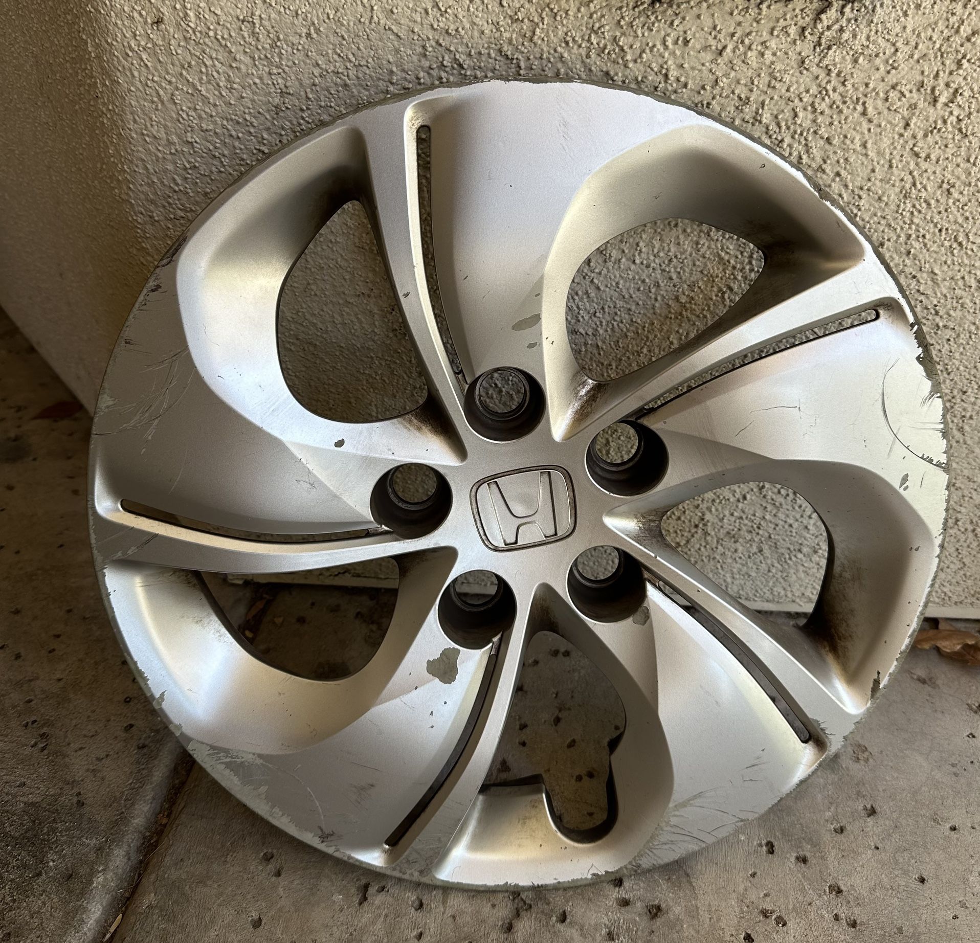 Wheel Cover Hubcap Fits 2013-2015 for Honda Civic, 15 Inch.