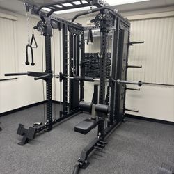 LYNX Fitness PRO Series Rack🔹All In One Home Gym🔹Dual Cable Machine🔹Smith Machine🔹Squat Rack
