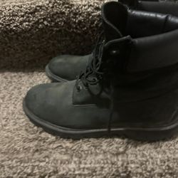 Black TIMBERLAND BOOTS