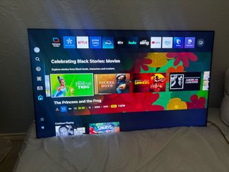 Samsung 65” Smart TV wall mounting bracket