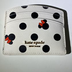Kate Spade Minnie Mouse Card Holder 