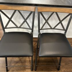 2 Counter Height Stools 