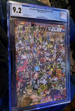 GI Joe A Real American Hero #300 - CGC 9.2 - Wraparound Cover Final Issue