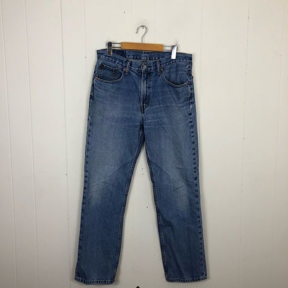 Levi's 516 Straight Leg Slim Fit Jeans Sz 34x32