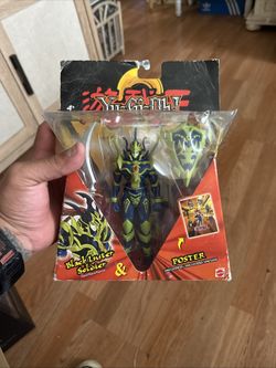 Yugioh / Black Luster Soldier 1996 Figure In Original Packaging