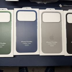 Leather Cases For Apple Iphone 17 Pro Max