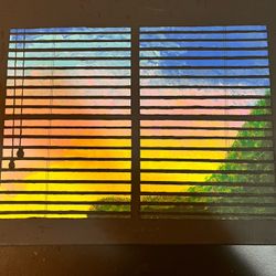 Window Sunset