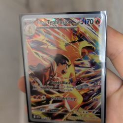 Ethan's Typhlosion Pokemon Card