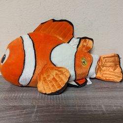Hong Kong Disney Store Exclusive Finding Nemo 18"  Plush Stuffed Fish Doll Rare