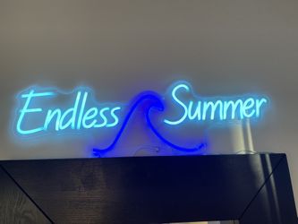 Endless Summer Neon Sign 37x11 With Plug